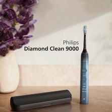 Philips Sonicare Diamond Clean 9000 Şarjlı Diş Fırçası,Seyahat Kabı,Sonicare App - Siyah HX9911/88