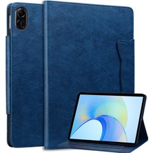 Xinghai Digital1 Honor Pad X8 Pro/pad X9 Kılıf Kart Yuvası Stand-Mavi Pu Deri Tablet Kapak Için (Yurt Dışından)