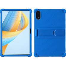 Xinghai Digital1 Honor Pad V8 Pro ROD-W09 Yumuşak Silikon Tablet Kılıfı Pc Kickstand Anti-Çizik Tablet Kapağı-Koyu Mavi (Yurt Dışından)