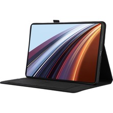 Xinghai Digital1 Honor Pad Gt Pro Için Deri Kılıf Kart Tutucu Kumaş Doku Tablet Standı Kapak-Kırmızı (Yurt Dışından)