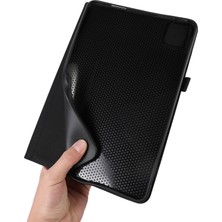 Xinghai Digital1 Honor Pad Gt Pro Için Deri Kılıf Kart Tutucu Kumaş Doku Tablet Standı Kapak-Kırmızı (Yurt Dışından)