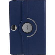 Xinghai Digital1 Honor Pad 9 Kılıfı Için Döner Standlı, Çizilmeye Dayanıklı Pu Deri Tablet Kılıfı-Koyu Mavi (Yurt Dışından)