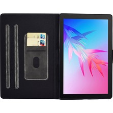 Xinghai Digital1 Huawei Enjoy Tablet 2/matepad T 10 9,7 Inç/t 10S 10,1 Inç/honor Pad 6 10,1 Inç/pad X6 9,7 Inç Tablet Kılıfı Düz ​​renk Pu Deri Folyo Çevirmeli Stand Kart Yuvaları Manyetik Kapak (Yurt Dışından)