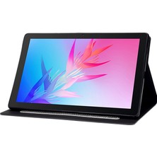 Xinghai Digital1 Huawei Enjoy Tablet 2/matepad T 10 9,7 Inç/t 10S 10,1 Inç/honor Pad 6 10,1 Inç/pad X6 9,7 Inç Tablet Kılıfı Düz ​​renk Pu Deri Folyo Çevirmeli Stand Kart Yuvaları Manyetik Kapak (Yurt Dışından)