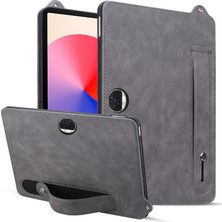 Xinghai Digital1 Honor Magicpad 2 12.3 Tablet Kılıfı El Kayışı Kickstand Deri Kılıf-Gri (Yurt Dışından)