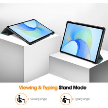 Xinghai Digital1 Enkay Hat Prens Koruyucu Kapak Onur Pad X8 Pro/x9, Üç Katlı Stand Pu Deri + Pc Akıllı Tablet Kılıfı-Siyahımsı Yeşil (Yurt Dışından)