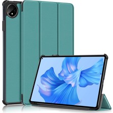 Xinghai Digital1 Huawei Matepad Pro 11 (2022) Için Koruyucu Kılıf Pu Deri Düz Renk Folyo Kapak Çevirin Üç Katlı Stand Tablet Koruyucu, Otomatik Uyandırma/uyku-Siyahımsı Yeşil (Yurt Dışından)