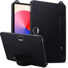 Xinghai Digital1 Honor Pad 9 Kılıf El Kayışı Kickstand Deri Tablet Kapağı-Siyah (Yurt Dışından)