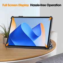 Xinghai Digital1 Huawei Matepad 11 (2023) Için Üç Katlı Stand Tablet Kılıfı Otomatik Uyandırma/uyku-Graffiti ile Pu Deri Desenli Kapak (Yurt Dışından)