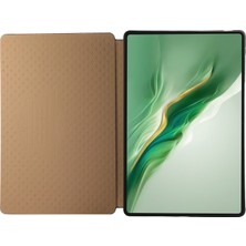 Xinghai Digital1 Honor Magicpad 2 12.3 Standlı Kılıf Anti-Scratch Pu Deri Tablet Koruyucu Kapak-Yeşil (Yurt Dışından)