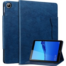 Xinghai Digital1 Huawei Honor Pad 5 8.0-Inç/mediapad M5 Lite 8 Kılıf Manyetik Toka Pu Deri Tablet Kapağı-Mavi (Yurt Dışından)