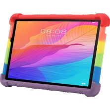 Xinghai Digital1 Huawei Matepad T8 8 Inç 2020 (KOB2-L09/W09) Için Koruyucu Kapak,pc Kickstand'lı Yumuşak Silikon Tablet Kılıfı-Koyu Mavi (Yurt Dışından)