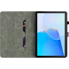 Xinghai Digital1 Huawei Matepad Se Için 10.4 Inç Baskılı Sevimli Kaplan Deseni Pu Deri Standı Kılıf Kart Tutucu Tasarım Çevirme Tablet Kapak-Kahverengi (Yurt Dışından)