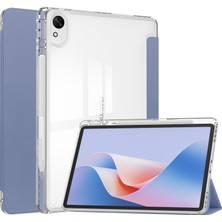 Xinghai Digital1 Huawei Matepad 11.5 S Kılıf Şeffaf Akrilik Deri Tablet Kapak Desteği Otomatik Uyku/uyandırma-Mor (Yurt Dışından)