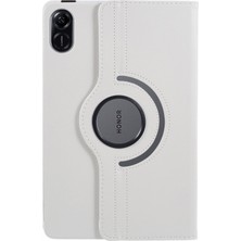 Xinghai Digital1 Honor Pad X8 Pro/honor Pad X9 Kılıf Deri+Tpu Tablet Kapak Döner Stand-Beyaz (Yurt Dışından)