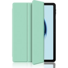 Xinghai Digital1 Huawei Matepad Se Için 10.4 Inç Üç Katlı Stand Koruyucu Folyo Tablet Kılıfı Pu Deri Darbeye Dayanıklı Tablet Kapak-Mavi (Yurt Dışından)