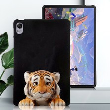 Xinghai Digital1 Tpu Kılıf Huawei Matepad 11.5 S/matepad 11.5/matepad Air 11.5 INÇ(2023)DESEN Baskı Ince Tablet Koruyucu Kapak-Küçük Kaplan (Yurt Dışından)