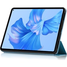 Xinghai Digital1 Huawei Matepad Pro 11(2022)FOLIO Flip Düşmeyi Önleyici Koruyucu Kapak Tpu+Pu Deri Cilt Dokunuşlu Tablet Kılıfı, Üç Katlı Stand-Mavi (Yurt Dışından)