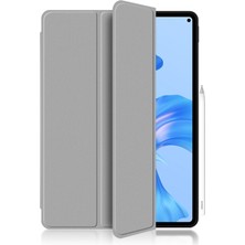 Xinghai Digital1 Huawei Matepad Pro 11(2022)FOLIO Flip Düşmeyi Önleyici Koruyucu Kapak Tpu+Pu Deri Cilt Dokunuşlu Tablet Kılıfı, Üç Katlı Stand-Gri (Yurt Dışından)