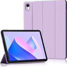 Xinghai Digital1 Tablet Kılıfı Huawei Matepad 11(2023)PU Deri Tpu Üç Katlı Stand Kapağı Koruyucu Tablet Kılıfı-Mor (Yurt Dışından)