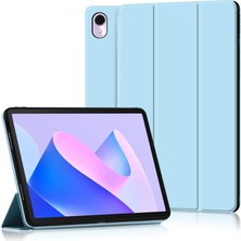 Xinghai Digital1 Tablet Kılıfı Huawei Matepad 11(2023)PU Deri Tpu Üç Katlı Stand Kapağı Koruyucu Tablet Kılıfı-Mavi (Yurt Dışından)