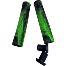 Ovela Bisiklet Elcik Uzun 165 mm Yeşil-Siyah