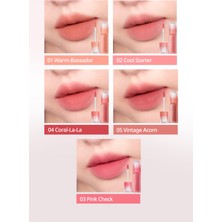 Gün Boyu Kalıcı Pürüzsüz Matlık Sunan Tint PERIPERA Over Blur Tint (009 Warm Can Do It) (Tteok)