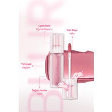 Gün Boyu Kalıcı Pürüzsüz Matlık Sunan Tint PERIPERA Over Blur Tint (008 Cool Pink Coating) (Tteok)