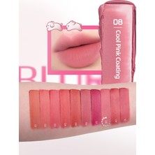 Gün Boyu Kalıcı Pürüzsüz Matlık Sunan Tint PERIPERA Over Blur Tint (008 Cool Pink Coating) (Tteok)