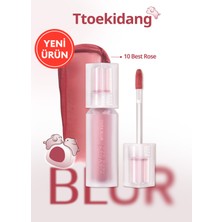 Gün Boyu Kalıcı Pürüzsüz Matlık Sunan Tint PERIPERA Over Blur Tint (010 Best Rose) (Tteok)