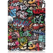 Zsykd Oneplus Pad Go / Oppo Pad Air2 / Neo Graffiti Için Deri Tablet Kılıfı (Yurt Dışından)