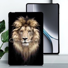 Zsykd Oppo Pad Neo / Pad Air2 Lion Için Boyalı Tpu Tablet Kılıfı (Yurt Dışından)