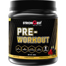 Strongest Pre-Workout 390 gr 30 Servis Kırmızı Orman Meyve Aromalı