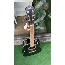 Elektro Akustik Gitar Jumbo Kasa Akustik Gitar Siyah Gitar Naturel Gitar