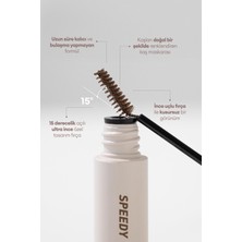 Özel Fırça Tasarımlı, Yoğun Pigmentli Kaş Maskarası PERIPERA Speedy Skinny Brow Mascara 05 Peony Ash