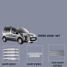 Alminox Oto Aksesuar Peugeot Partner Tepee 2008-2012 Set 16 Prç