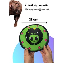 Havhav Özel Tasarım Köpek Oyuncağı Peluş Ufo At Getir Oyunları İçin Frizbi Köpek Aktivite Oyuncağı