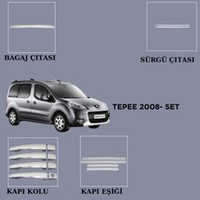 Alminox Oto Aksesuar Peugeot Partner Tepee 2008-2012 Set 15 Prç