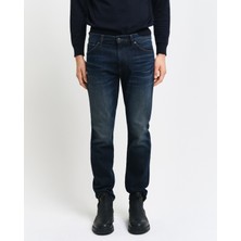 Gant Erkek Lacivert Regular Fit Pantolon 1000244.964
