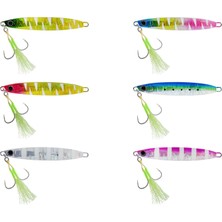 Captain 3630 Burneo Jigger 60GR Light Jig Suni Yem No : 10