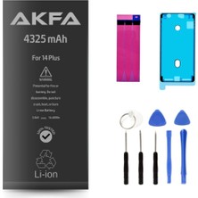 iPhone 14 Plus Telefon Batarya- 4325 Mah + Tamir Seti
