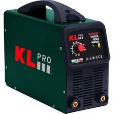 Kl Pro KLMMA200 Amper Inverter Kaynak Makinesi ve KLDM1820 2.0AH Şarjlı Darbeli Vidalama Seti