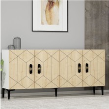Demonte Home Mobilya Crossdh (KB150) Konsol Beyaz Safirmeşe