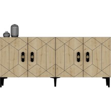 Demonte Home Mobilya Crossdh (KB150) Konsol Beyaz Safirmeşe