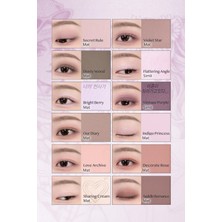 Hafif Dokulu Yoğun Renklere Sahip Göz Farı Paleti CLIO Pro Eye Palette Air (14 Forever Mauve)