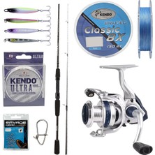 Yek Outdoor Yekoutdoor Profesyonel Lrf Seti Okuma Wave Power 213 cm 0-8 gr Lrf Kamışı&okuma ARIA-1000A Olta Makinesi