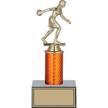 Odak  Bowling Kadın Figürlü Kupa-Ödül Kupası-Turnuva Kupası 24 cm