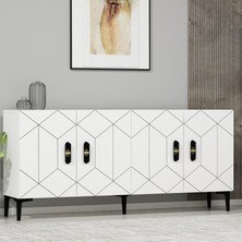 Demonte Decor Crossdd (KB150) Konsol Beyaz-Beyaz