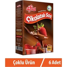 Afia Çikolatalı Sos 6x100 gr