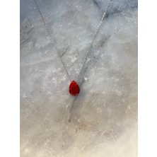 Blow Accessories 925 Ayar Gümüş Kolye Doğal Taş